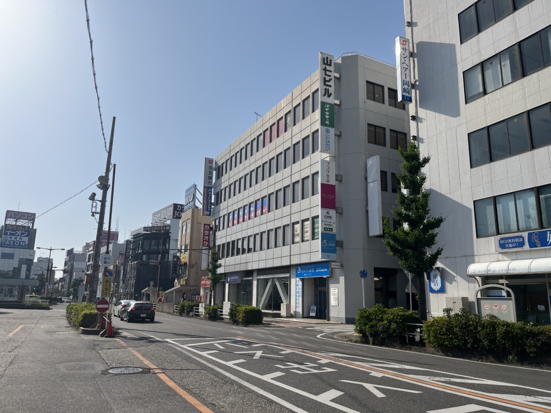 東岡崎駅より徒歩１分でアクセス良好(; ･`д･´)約４０坪の広々とした大型オフィス☆