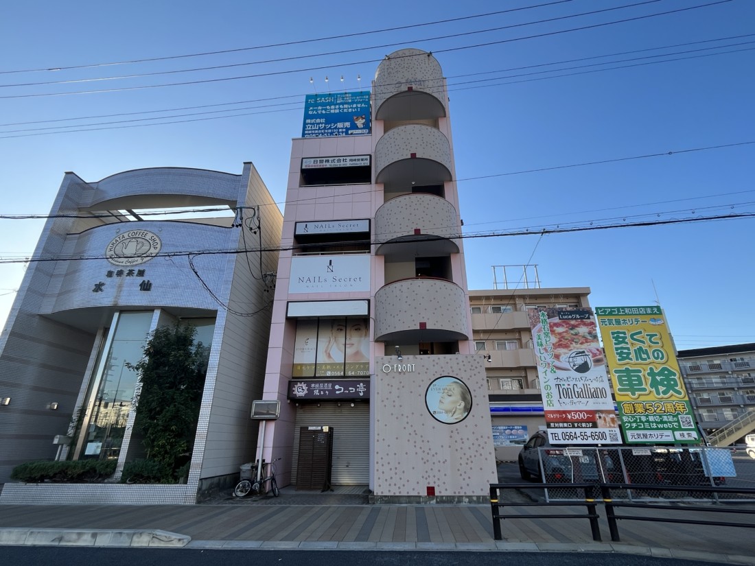 JR岡崎駅より徒歩3分☆最上階の貸店舗事務所物件です！