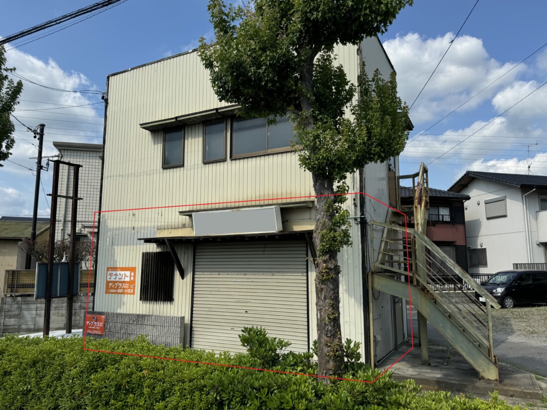 ロードサイド１階の飲食店跡地☆２階とあわせて一括賃貸も可能です！！ご相談ください☆