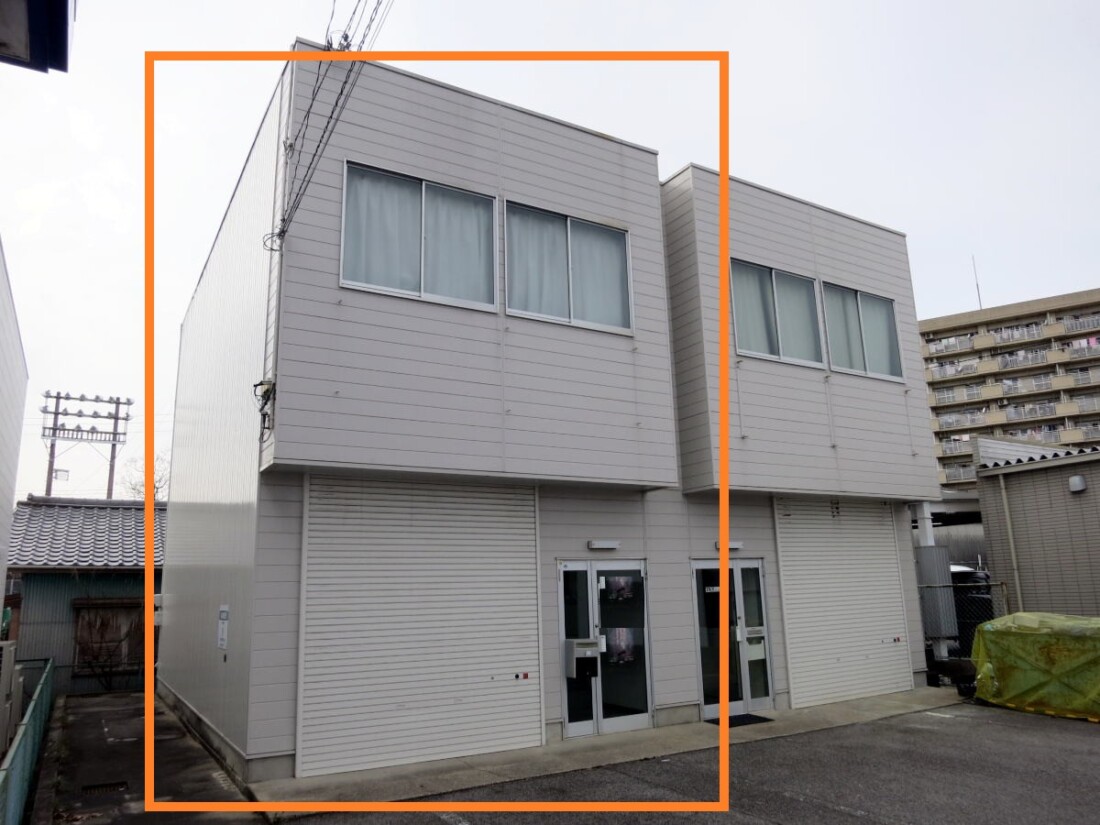 248号線沿い・コムタウンすぐ！！倉庫付き事務所でました！