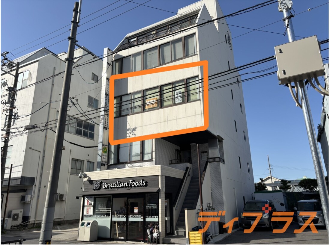 名鉄名古屋本線『新安城駅』すぐのビル３階！事務所におすすめ！