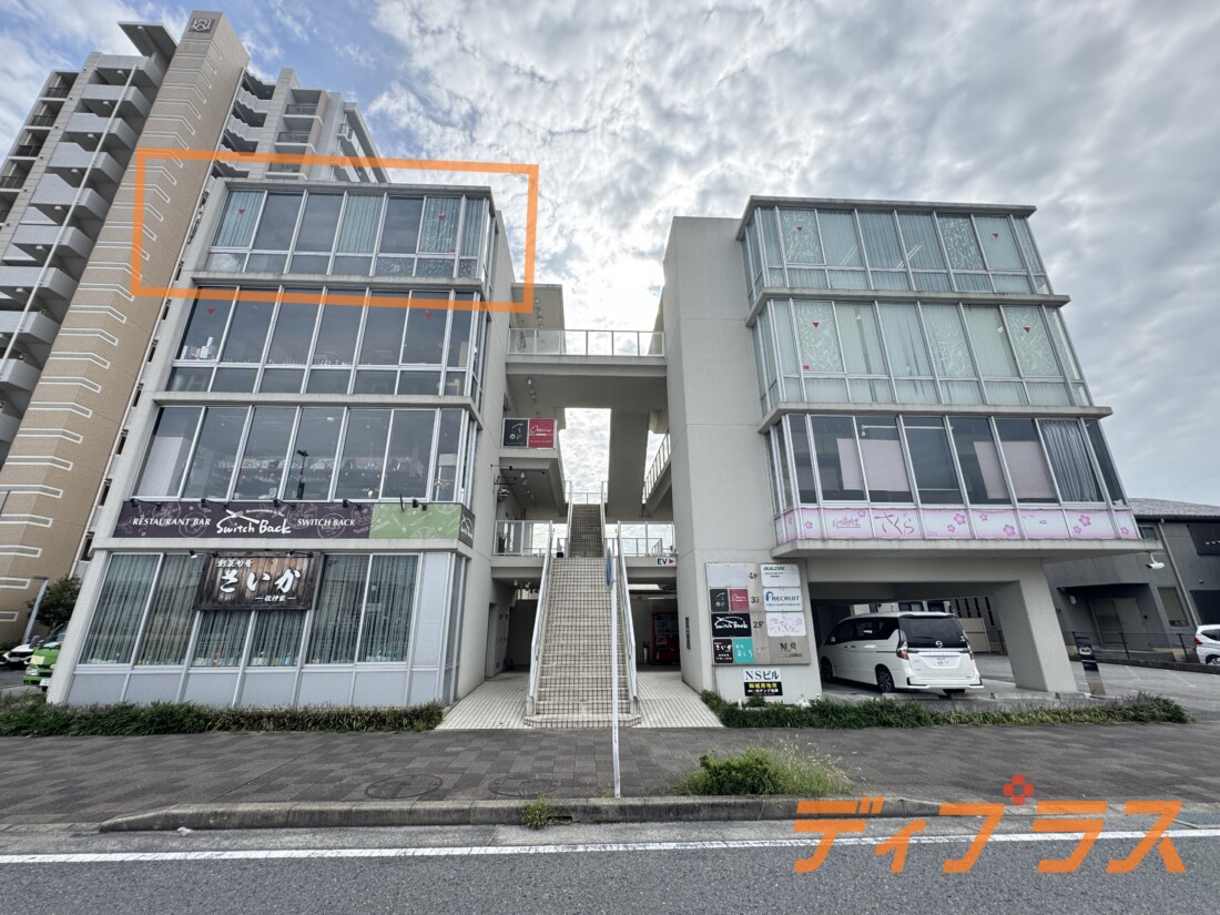 愛環岡崎駅徒歩4分の好立地!!広々約36坪・スケルトンでお好みの内装に!共用駐車場あり!!業種等ご相談ください!!